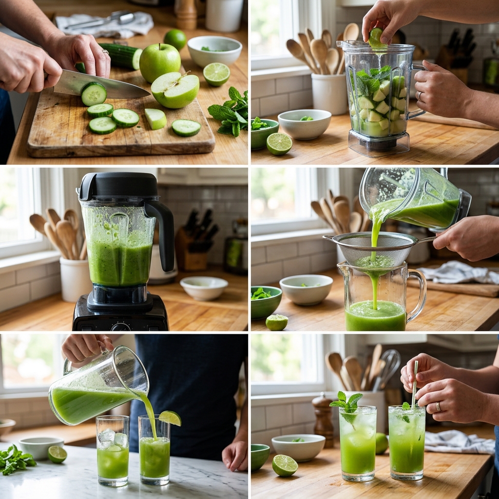 Cucumber-Apple Cooler Recipe