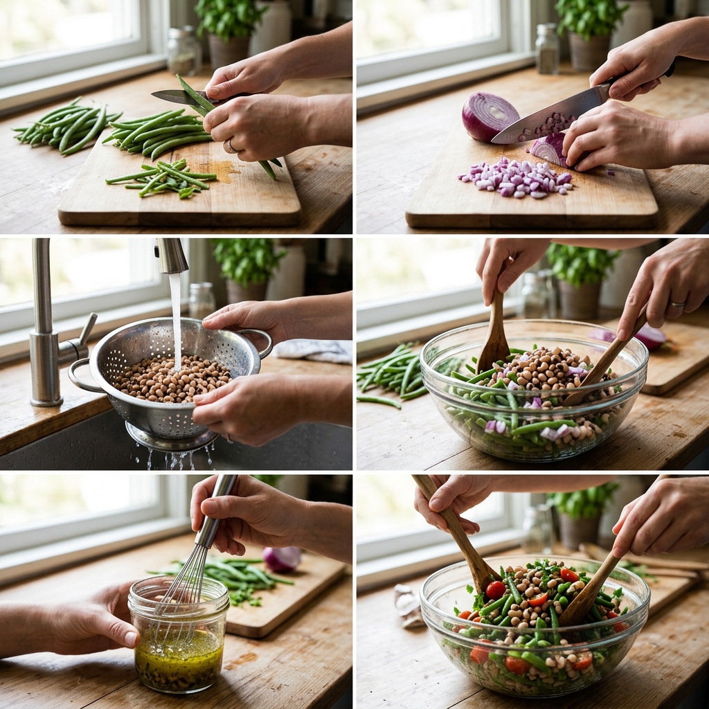 Black-Eyed Pea and Green Bean Salad Recipe
