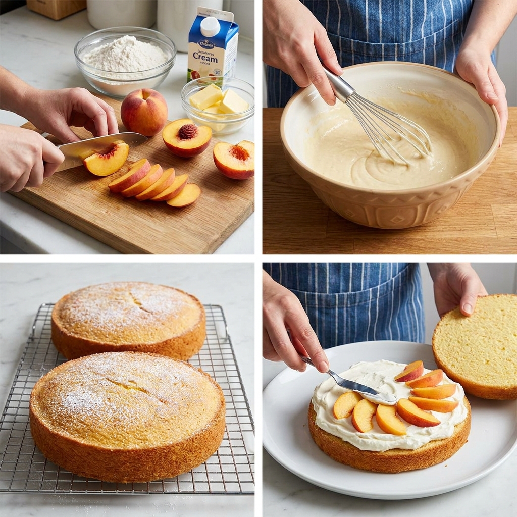 Peaches and Cream Victoria Sandwich Recipe 2026 14 Peaches and Cream Victoria Sandwich Recipe