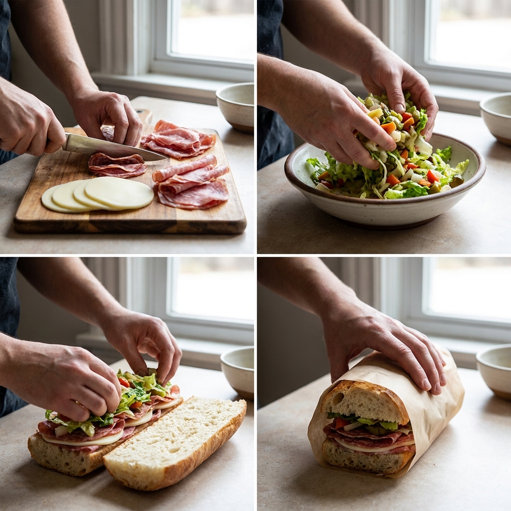 Italian Picnic Heroes Recipe