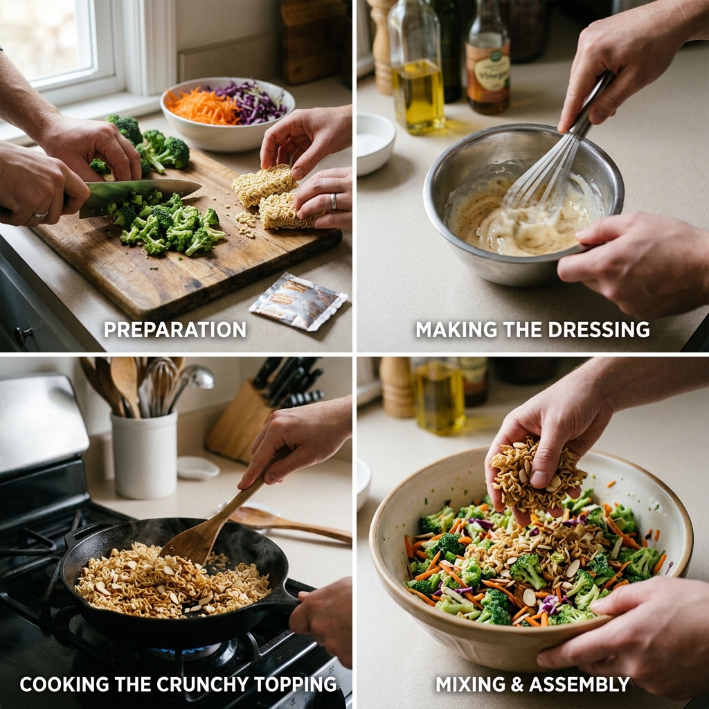 Crunchy Ramen Broccoli Slaw Recipe: The Best Salad 2026 14 Crunchy Ramen Broccoli Slaw recipe