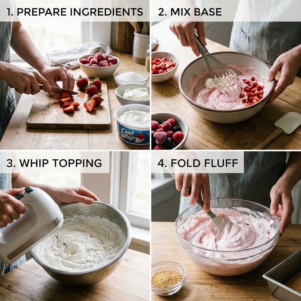 Frozen Strawberry Fluff Recipe: Easy Creamy Dessert 2026 14 frozen strawberry fluff recipe