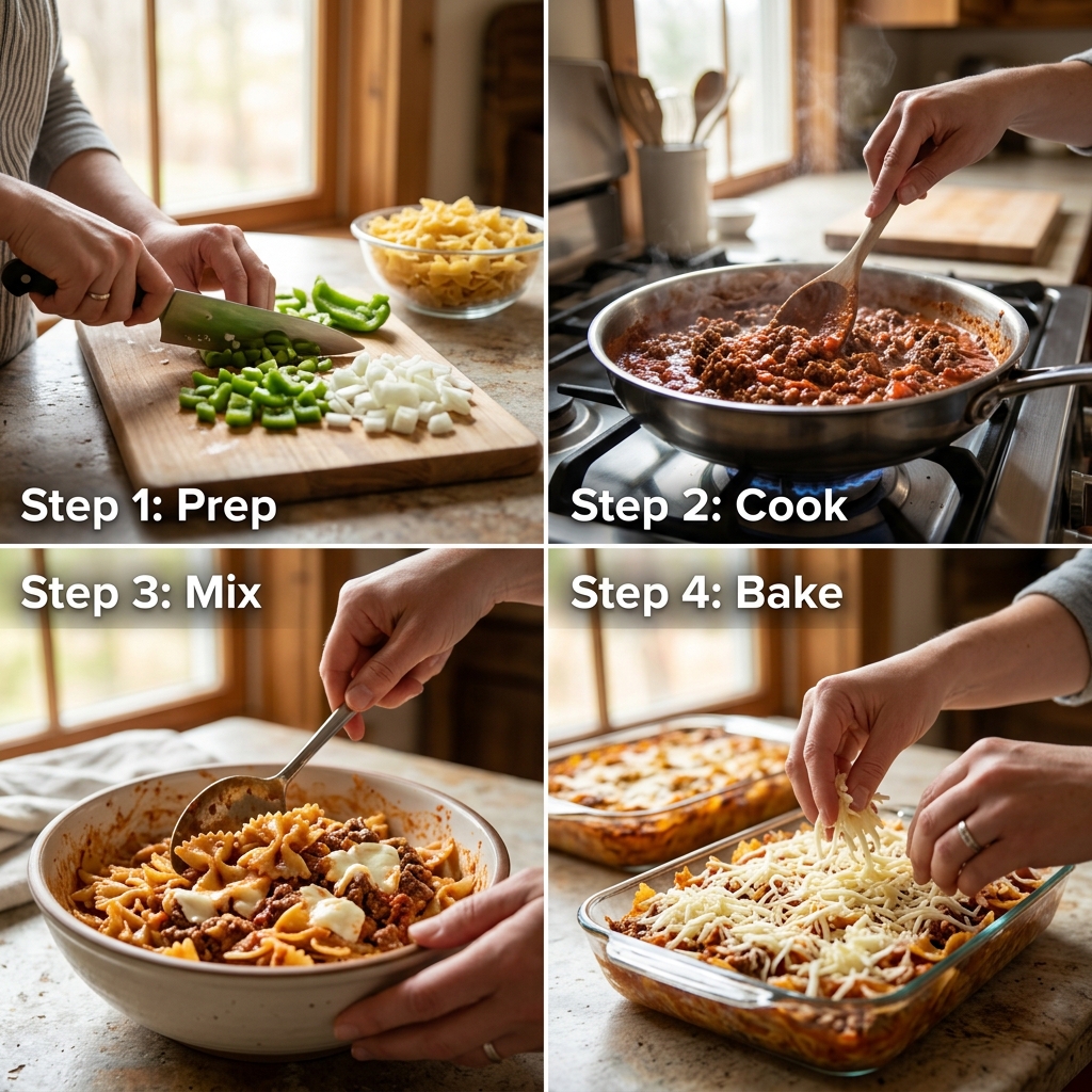 Viral Bow Tie Casserole Recipe: The Ultimate Comfort Meal 2026 14 Viral Bow Tie Casserole Recipe