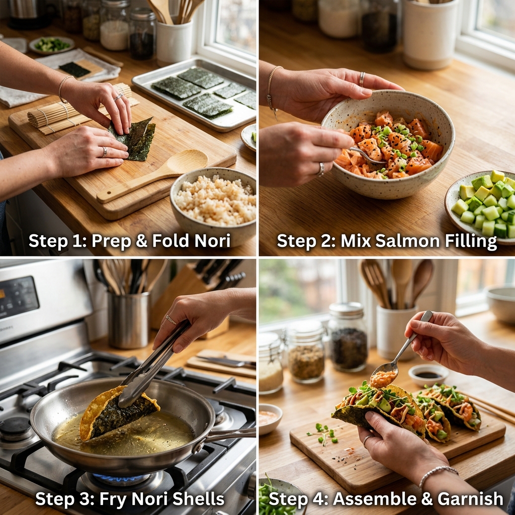 Viral Sushi Tacos Recipe