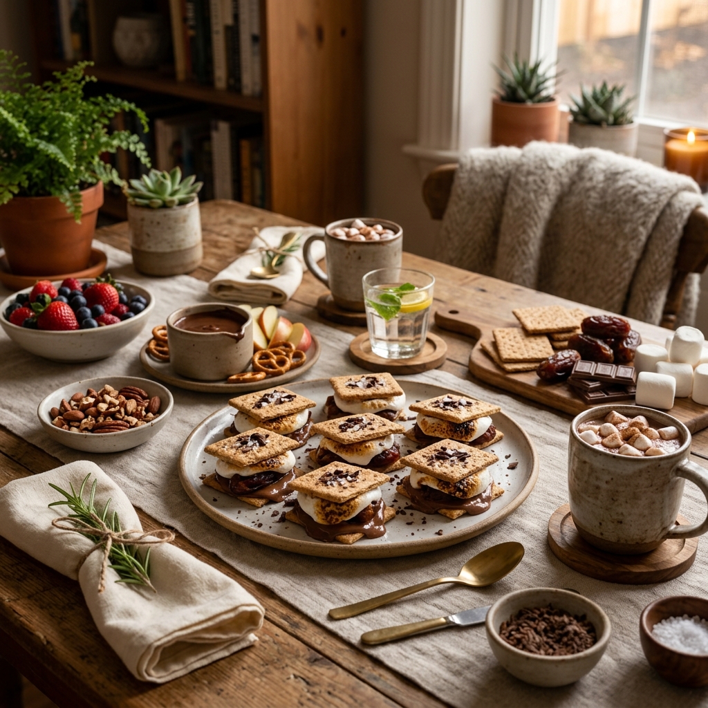 Smashed Date S’mores Recipe
