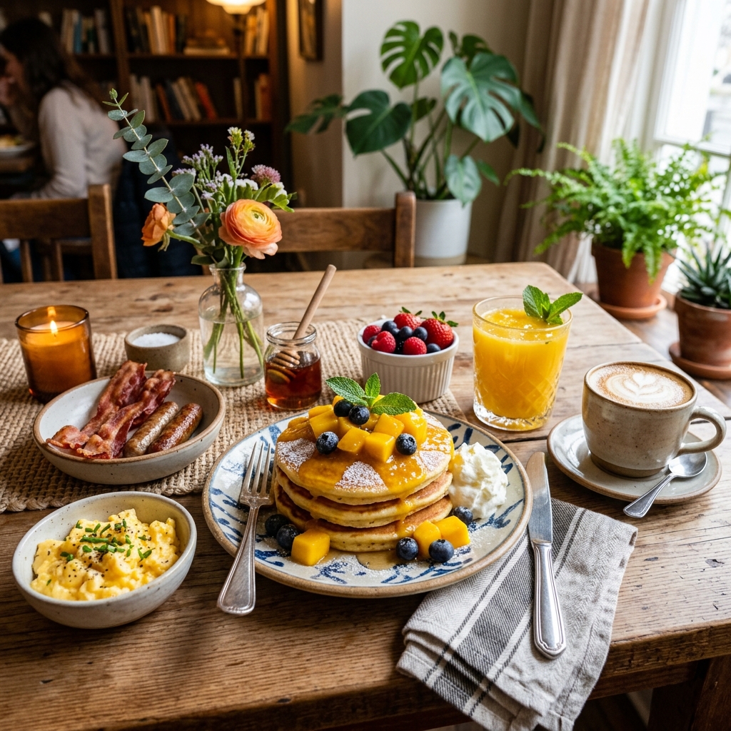 Mango Pancakes Recipe