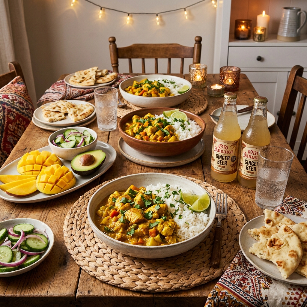 caribbean curry bowl homemade recipe