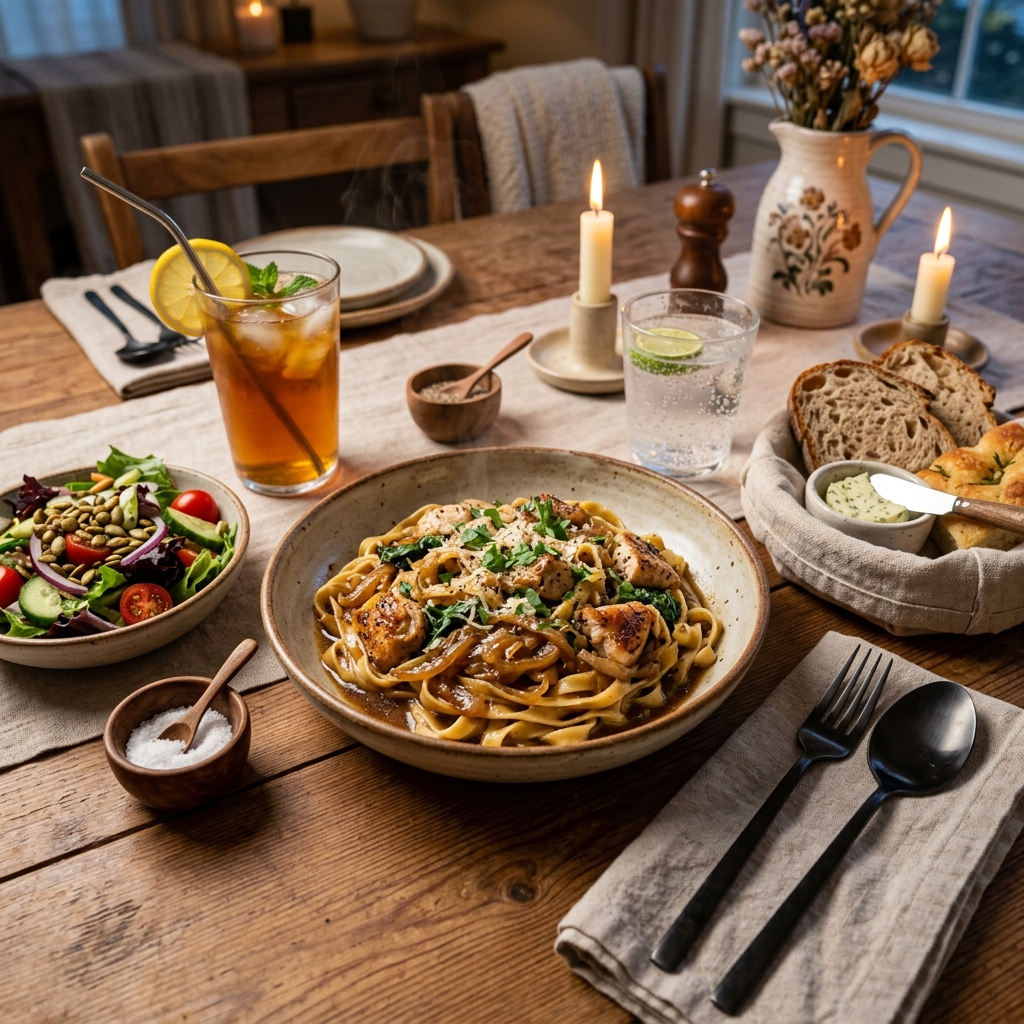 Caramelized Onion Chicken Pasta Recipe: A Comfort Food Classic 2026 13 Caramelized Onion Chicken Pasta Recipe