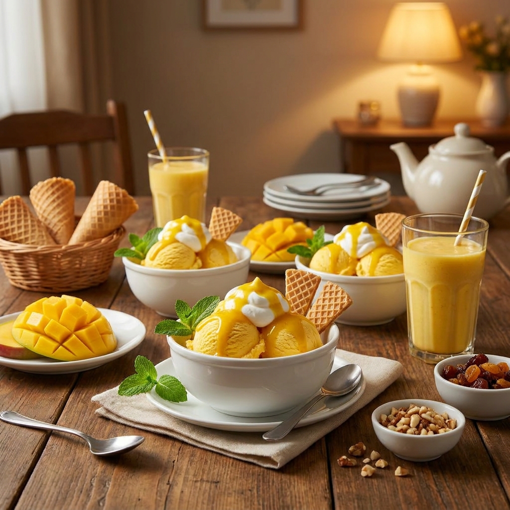 Instant Mango Ice Cream with Cool Whip Curry: Easy Homemade Recipe 2026 4 instant mango ice cream with cool whip curry
