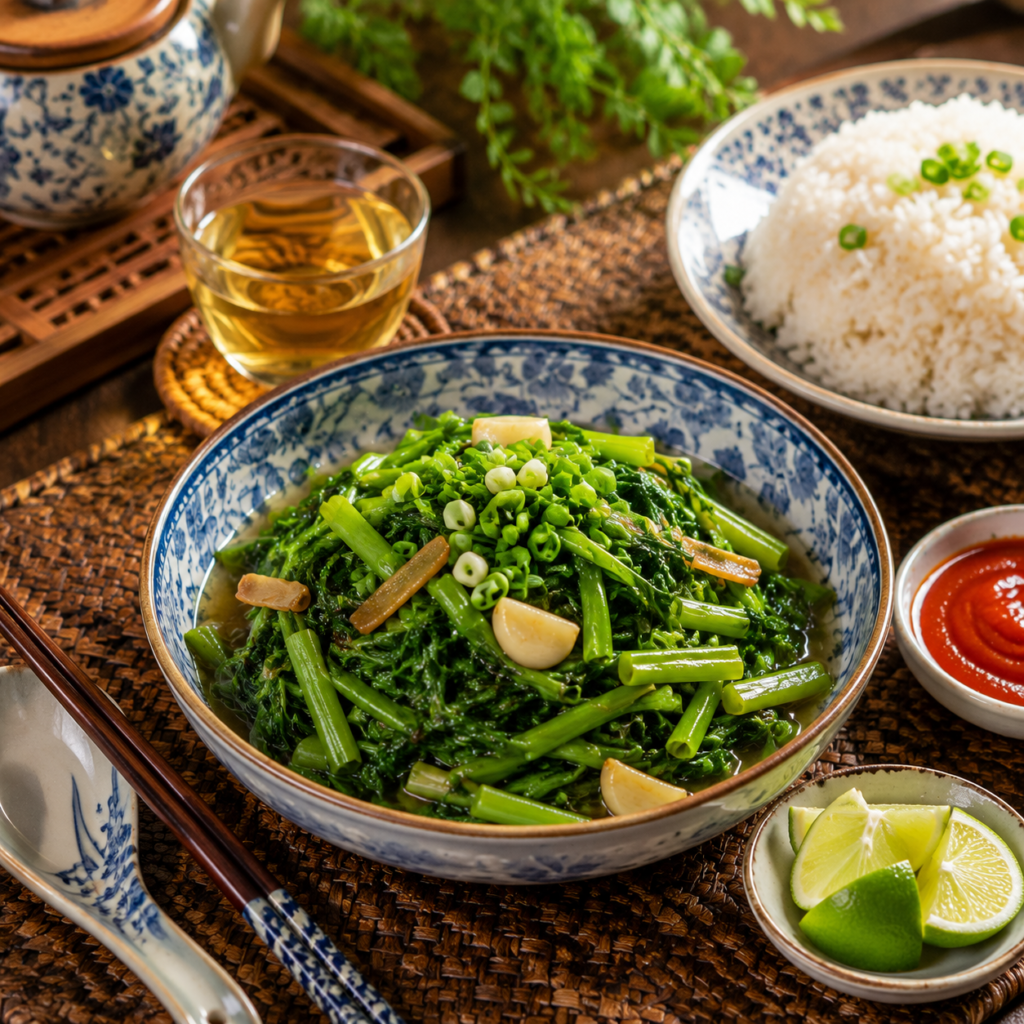 Morning Glory Vegetable Recipe
