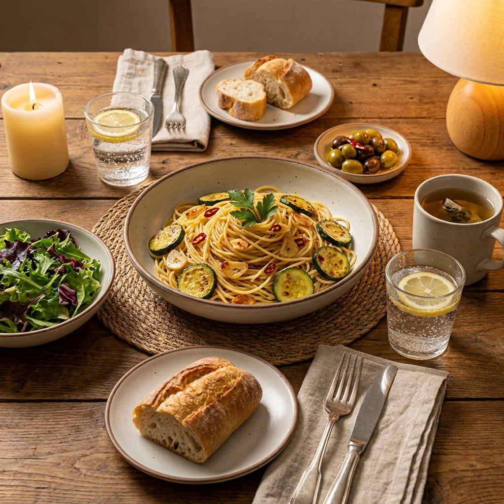Spaghetti Aglio Olio With Zucchini Recipe 2026 15 Spaghetti Aglio Olio With Zucchini Recipe
