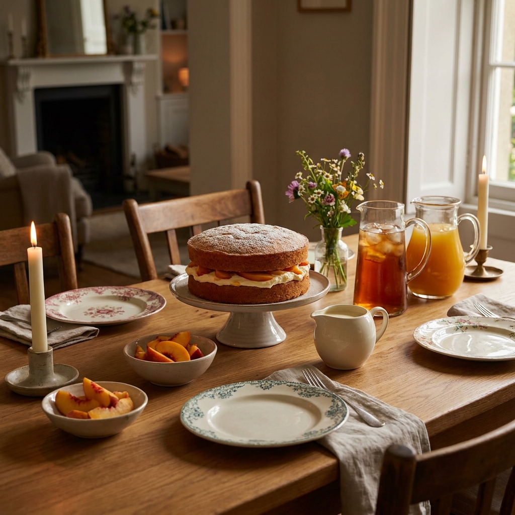 Peaches and Cream Victoria Sandwich Recipe 2026 15 Peaches and Cream Victoria Sandwich Recipe
