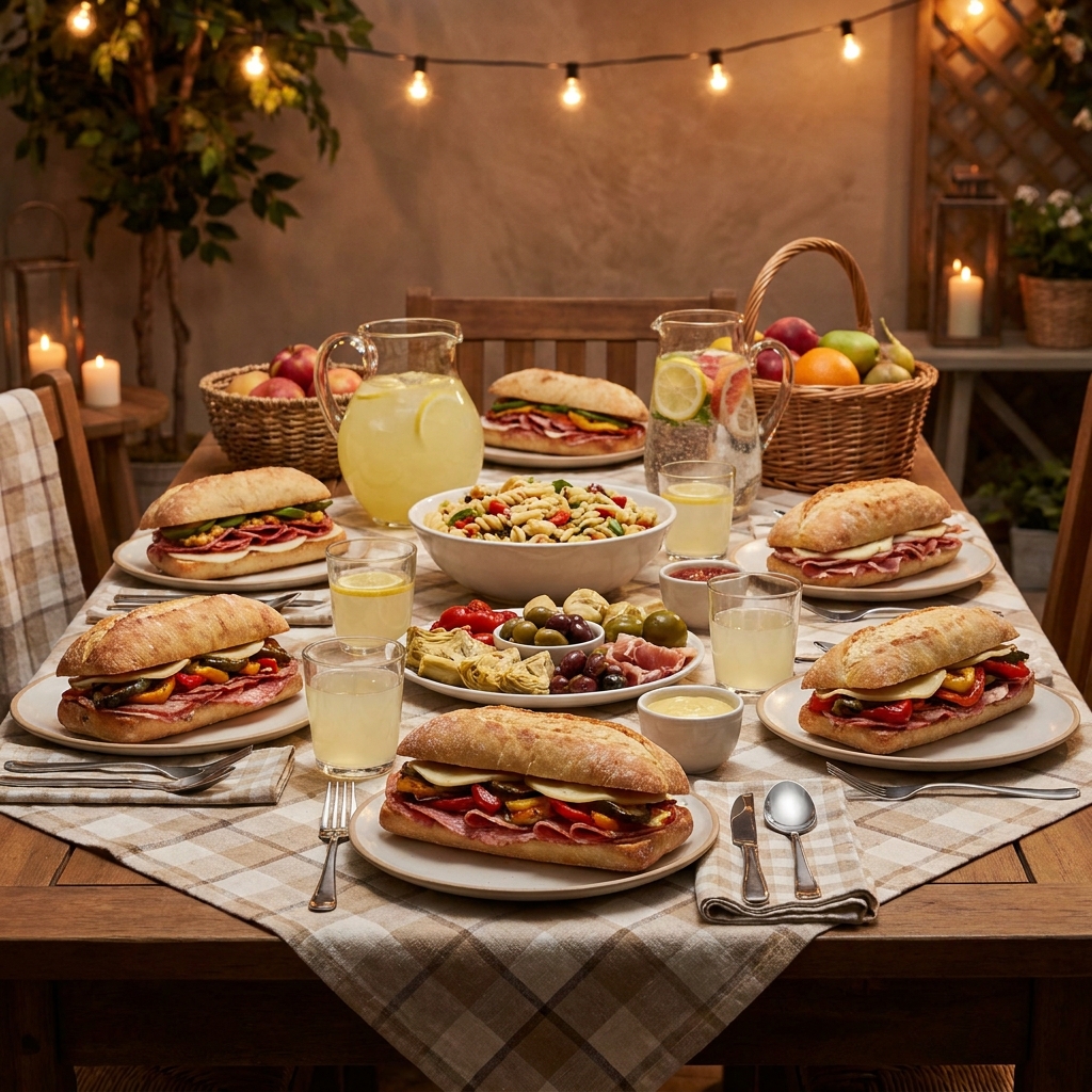 Italian Picnic Heroes Recipe