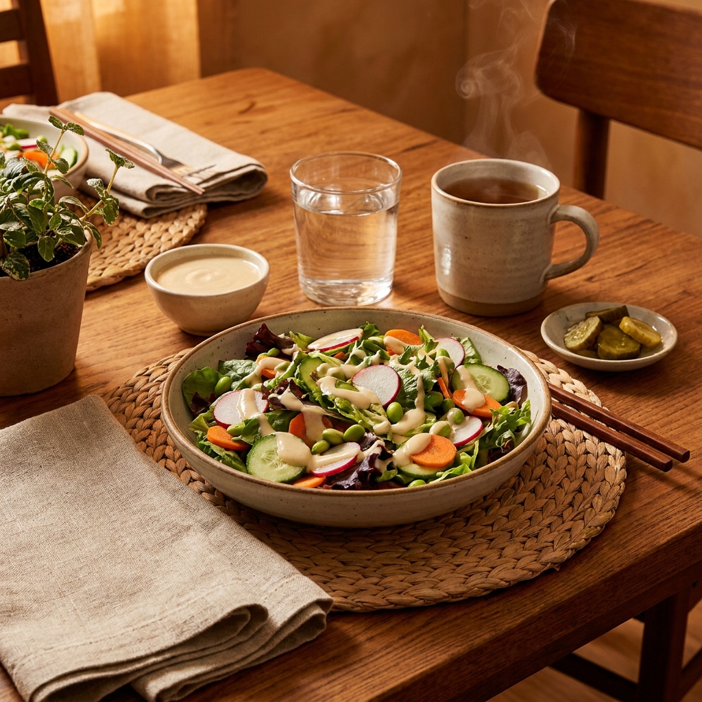silken tofu miso dressing recipe