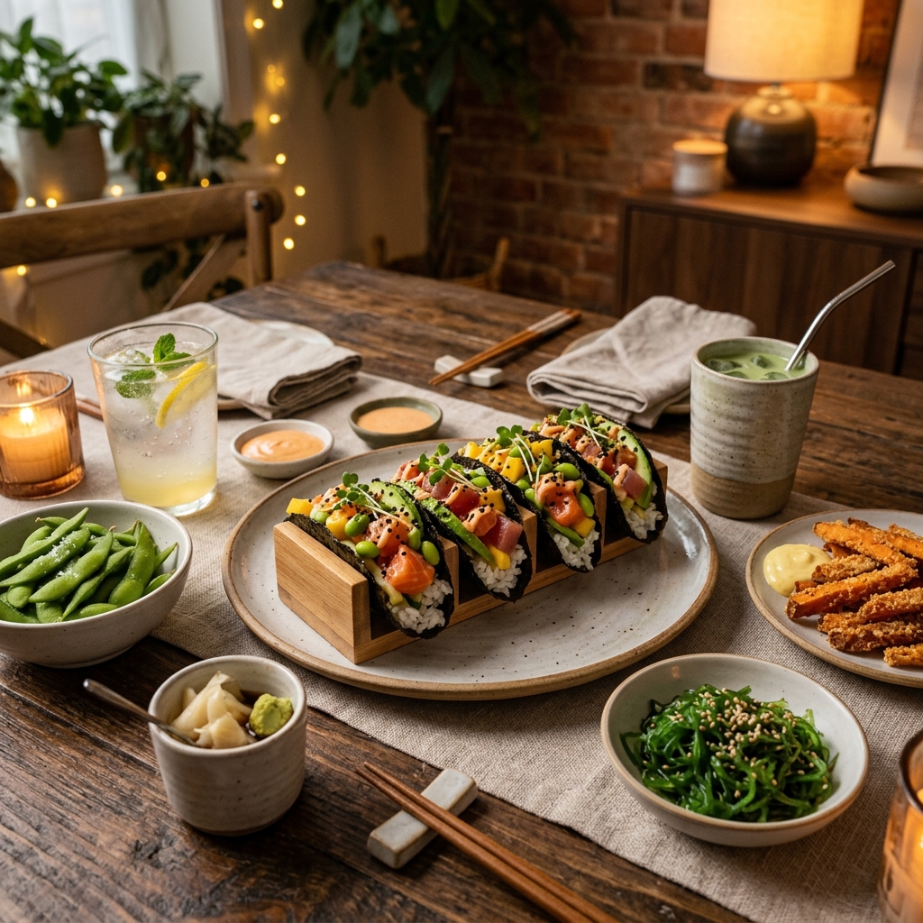 Viral Sushi Tacos Recipe