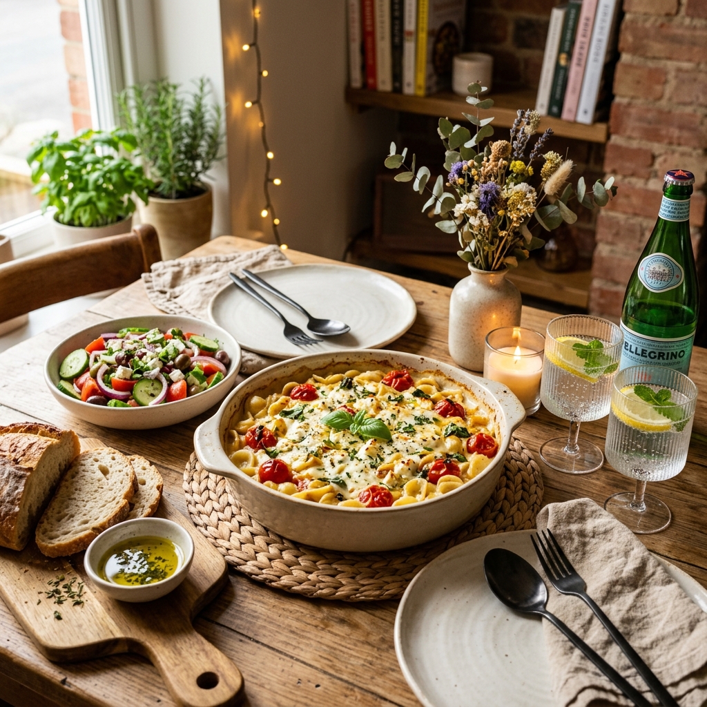 Viral Baked Feta Pasta Recipe