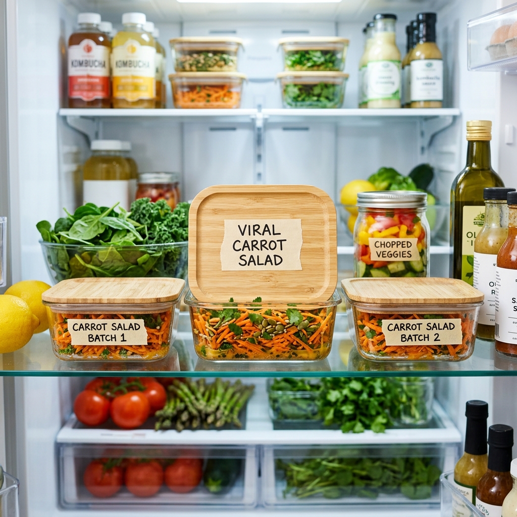 Viral Carrot Salad Recipe