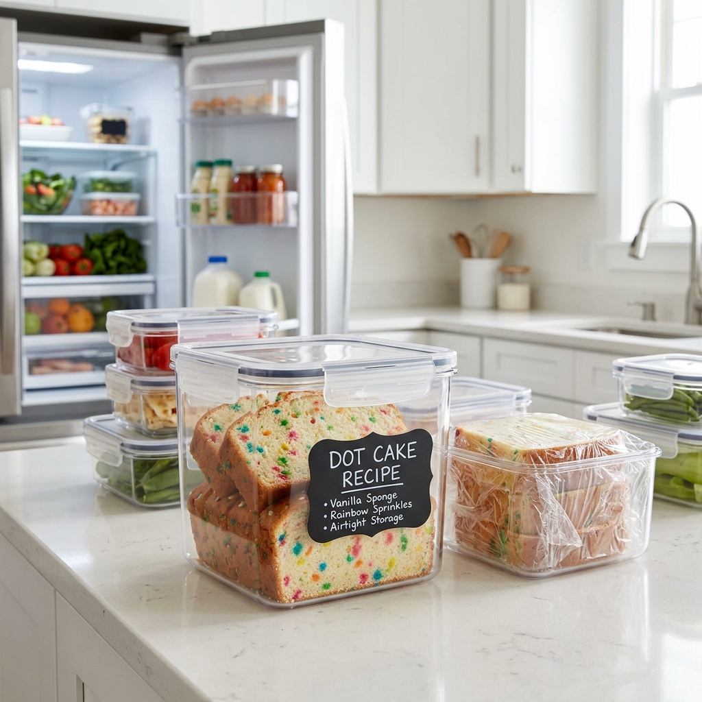 Dot Cake Recipe