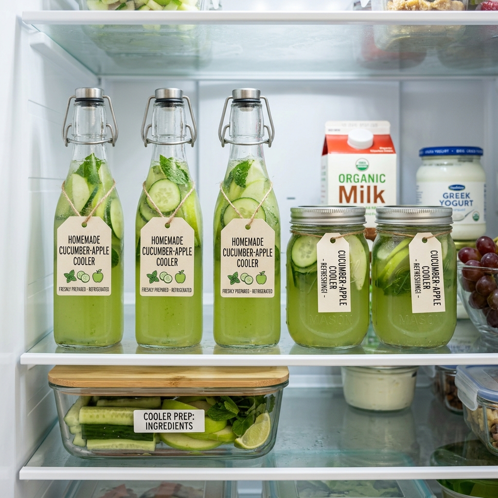 Cucumber-Apple Cooler Recipe
