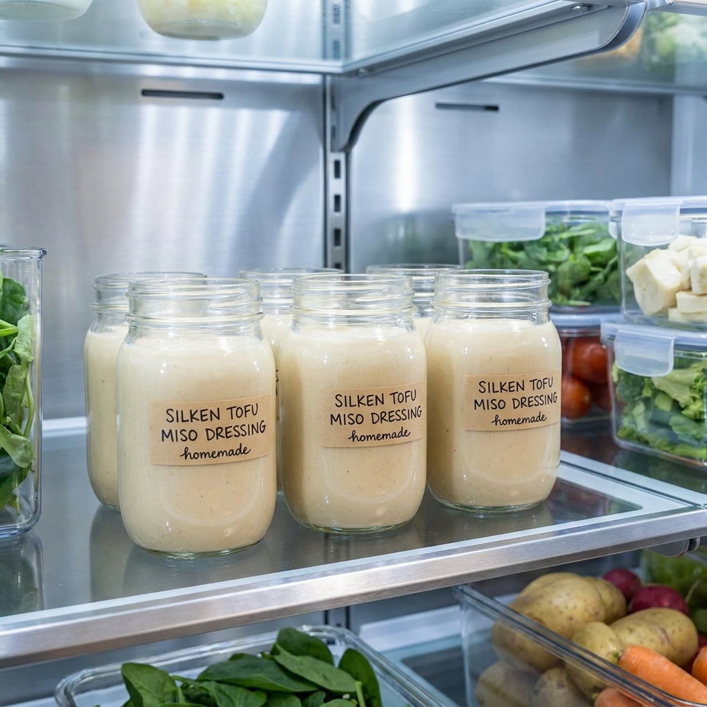 silken tofu miso dressing recipe